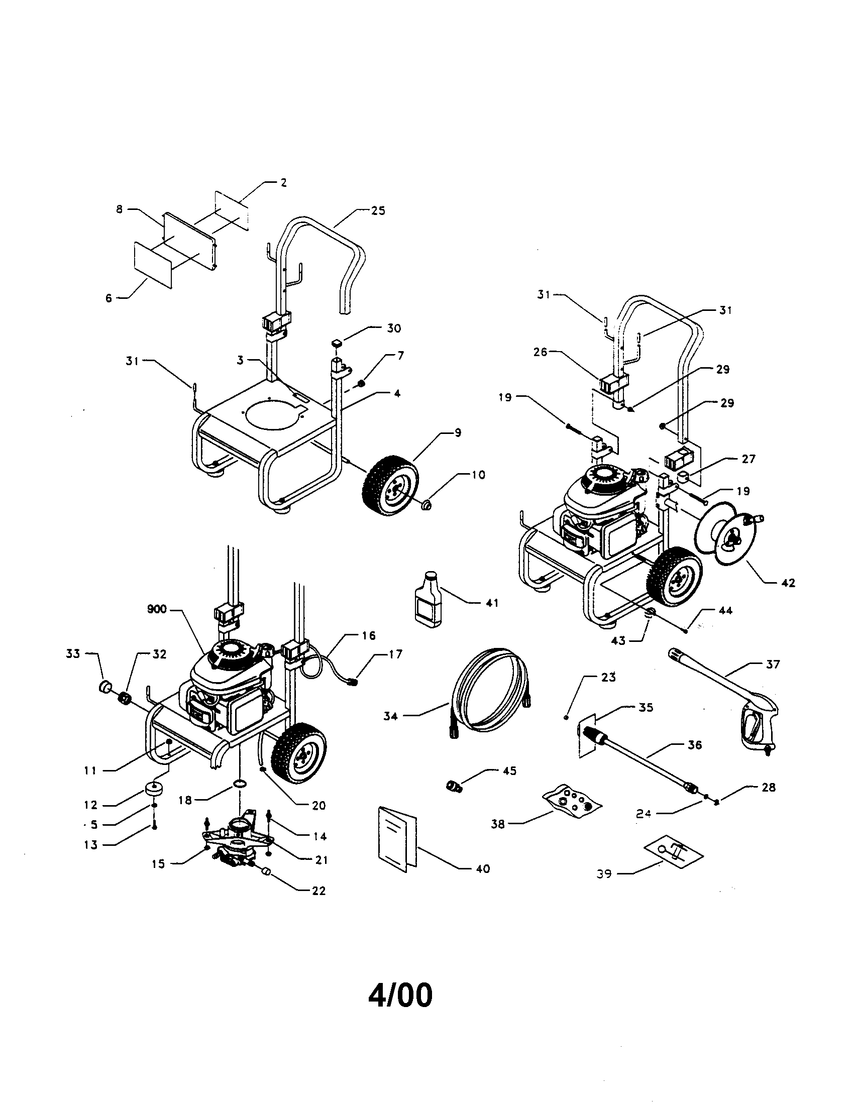 Craftsman Pressure Washer 580768340 parts